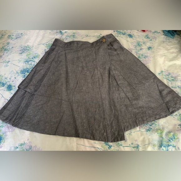 Anthropologie Postage Stamp 9-H15 STCL skirt - Picture 14 of 14